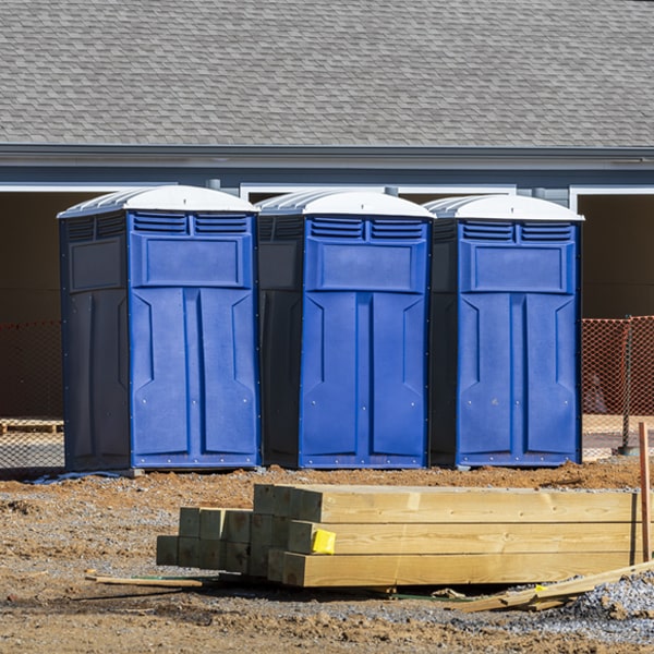 what is the expected delivery and pickup timeframe for the porta potties in Rosedale NY